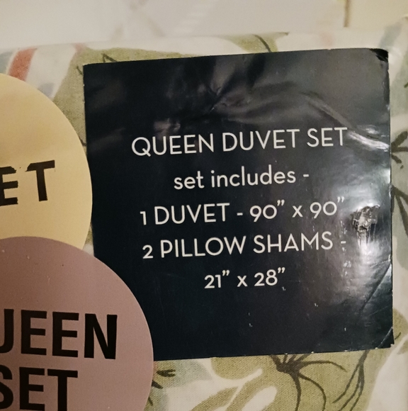 Strawberry Thief Queen Duvet Set Floral Design William Morris - Picture 3 of 16